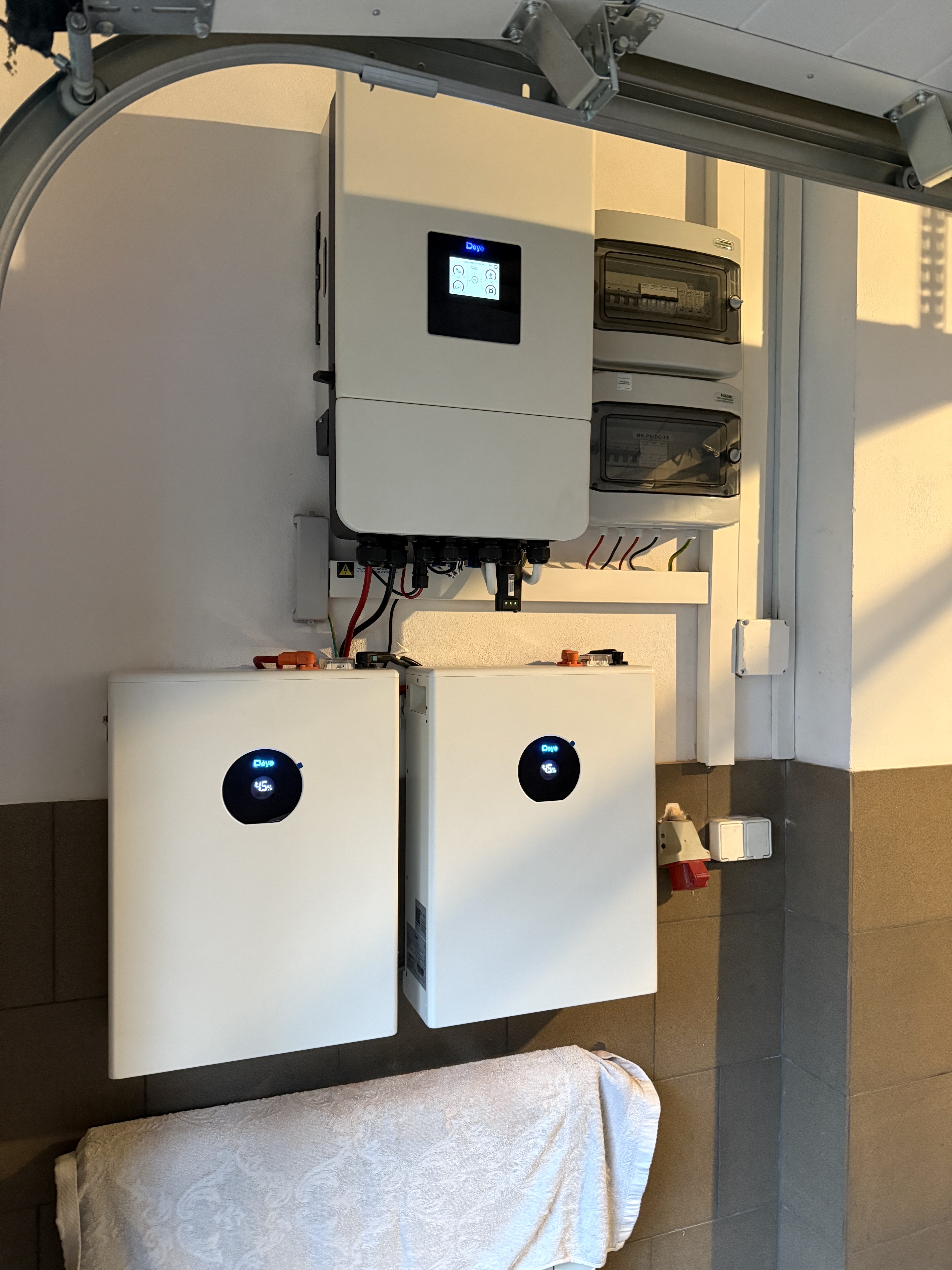 Nowoczesny dom z magazynem energii